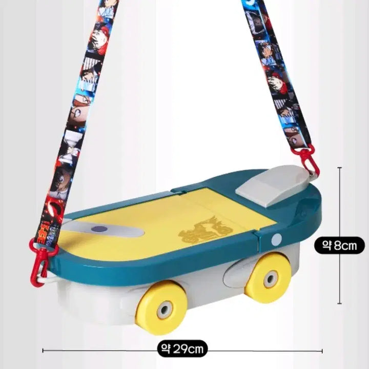 [BUNJANG] Detective Conan Highway Angel Turbo Engine Skateboard Popcorn Bucket / 명탐정 코난 스케이트 보드 팝콘통