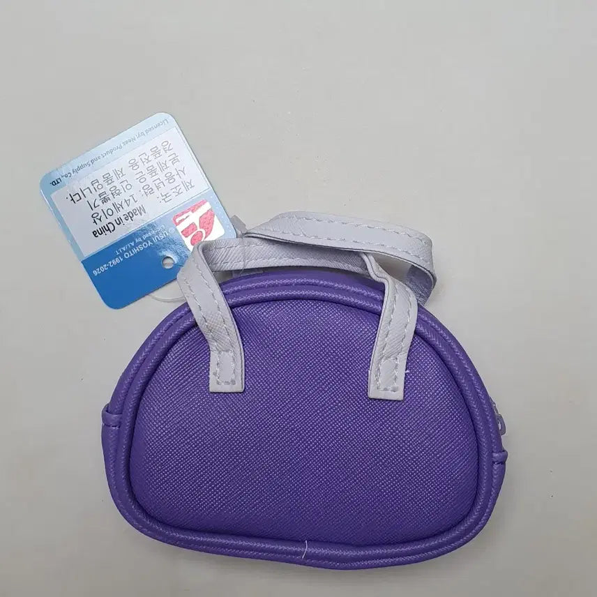 [BUNJANG] Crayon Shin-chan Buriburi Monster Purple Mini Pouch / 짱구 부리부리몬 보라색 미니백 파우치 새상품