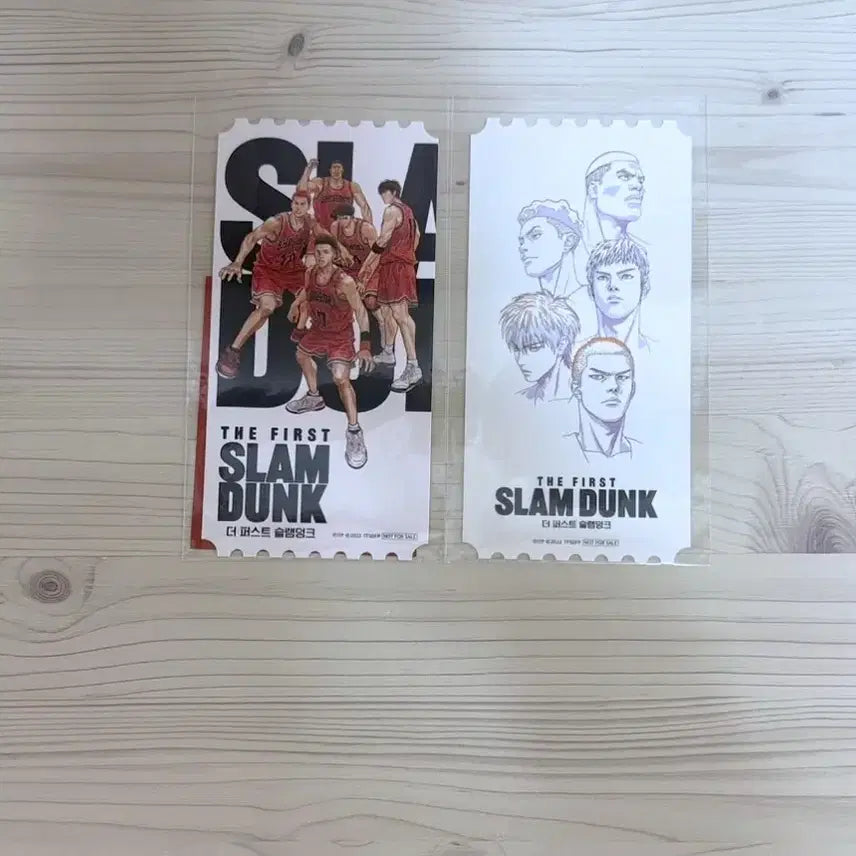[BUNJANG] Slam Dunk Original Ticket Set / 2종 일괄) 슬램덩크 오리지널티켓 오티 메가박스 메박 특전 슬덩
