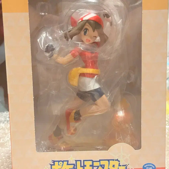 [BUNJANG] Kotobukiya Pokemon Haruka &amp; Pochama Figure 1/8 Scale / 미개봉)코토부키야 포켓몬스터 하루카 아차모 피규어