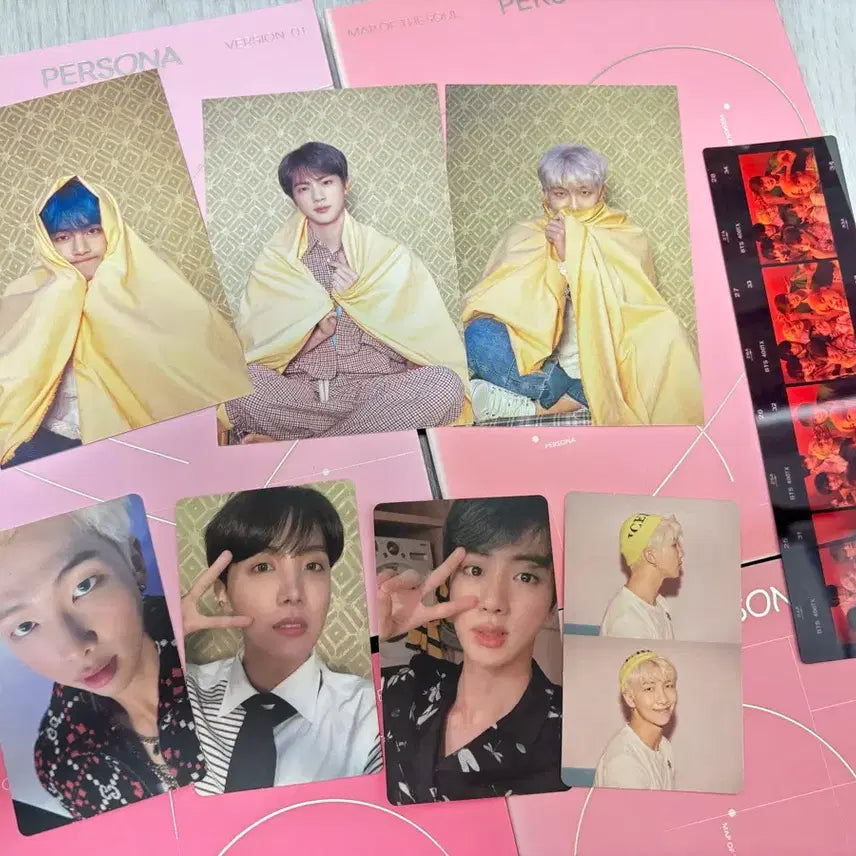[BUNJANG] BTS MAP OF THE SOUL : PERSONA Album Bundle Set with PCs / (일괄-포카포함) 방탄 퍼소나 앨범 풀셋