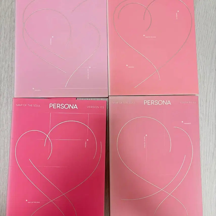 [BUNJANG] BTS MAP OF THE SOUL : PERSONA Album Bundle Set with PCs / (일괄-포카포함) 방탄 퍼소나 앨범 풀셋