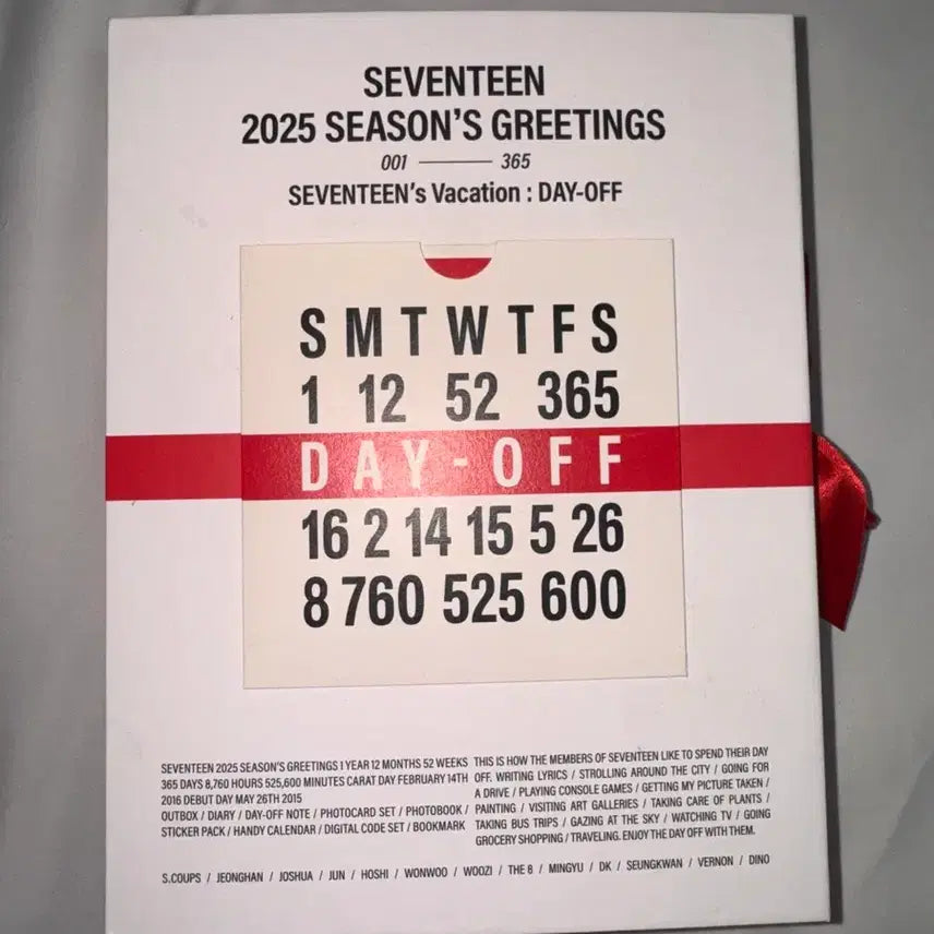 [BUNJANG] SEVENTEEN 2025 Season&