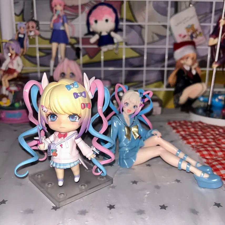 [BUNJANG] Nendoroid Chouten Choten-chan Figure Bundle Set / (일괄)  니디걸오버도즈 넨도로이드 피규어 미소녀피규어 초텐 초텐짱