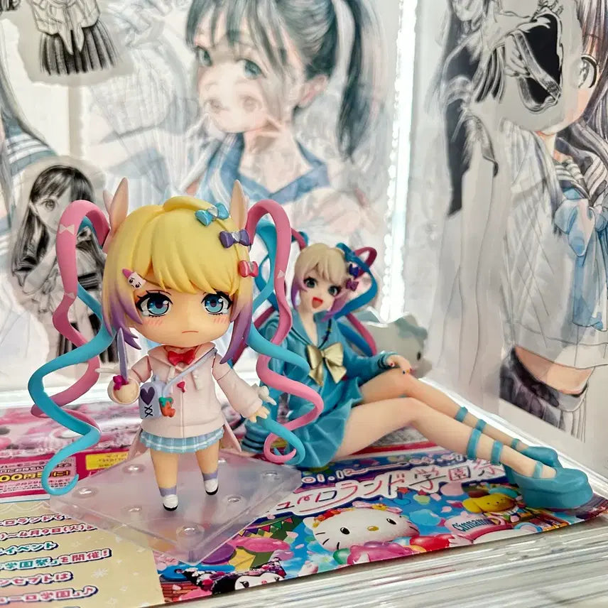 [BUNJANG] Nendoroid Chouten Choten-chan Figure Bundle Set / (일괄)  니디걸오버도즈 넨도로이드 피규어 미소녀피규어 초텐 초텐짱