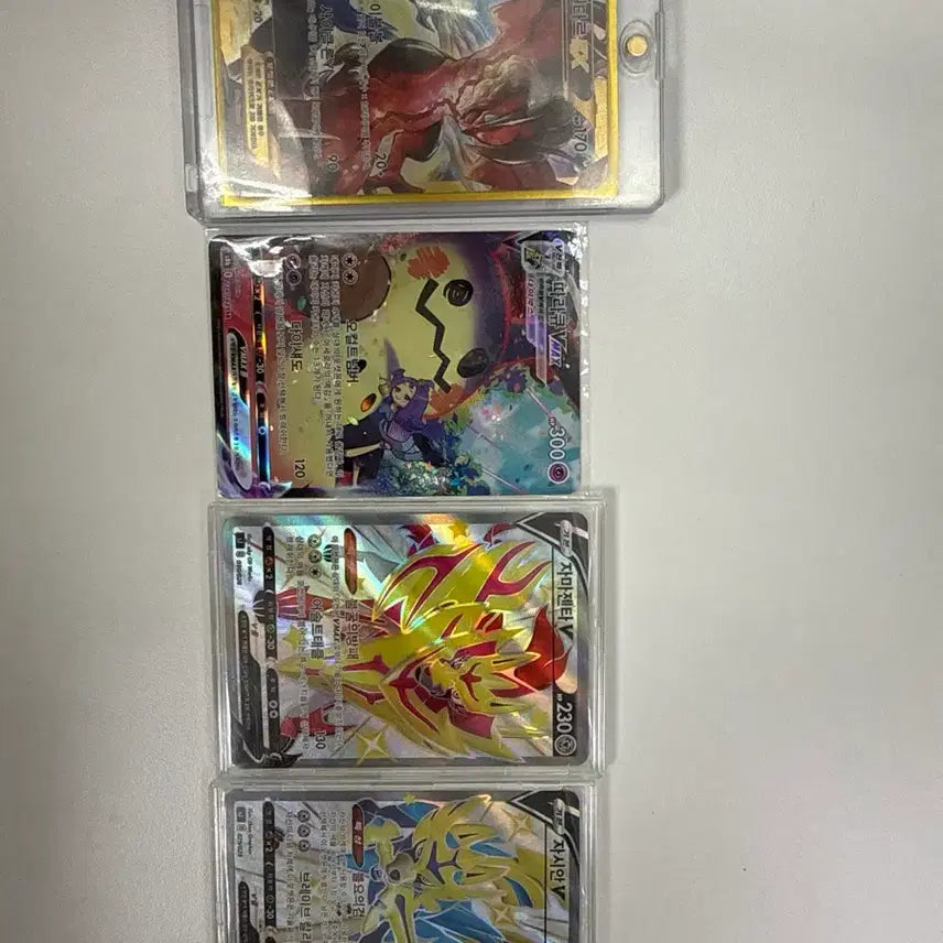 [BUNJANG] Yveltal, Mimikyu, Zamazenta, Zacian VMAX Pokemon Card Bundle Set / 이벨타르 자시안 자마젠타 따라큐