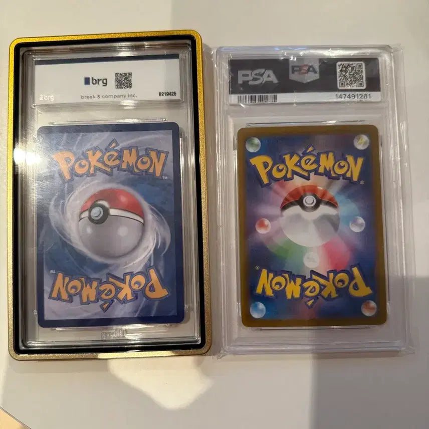 [BUNJANG] Pikachu Brg9 &amp; PSA9 Graded Cards: Nymphia &amp; N&