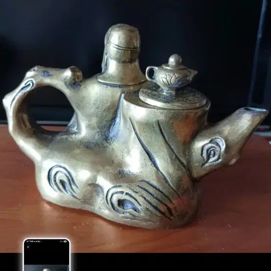 [BUNJANG] 17cm Copper Teapot / 17   12센치 동재질 주전자