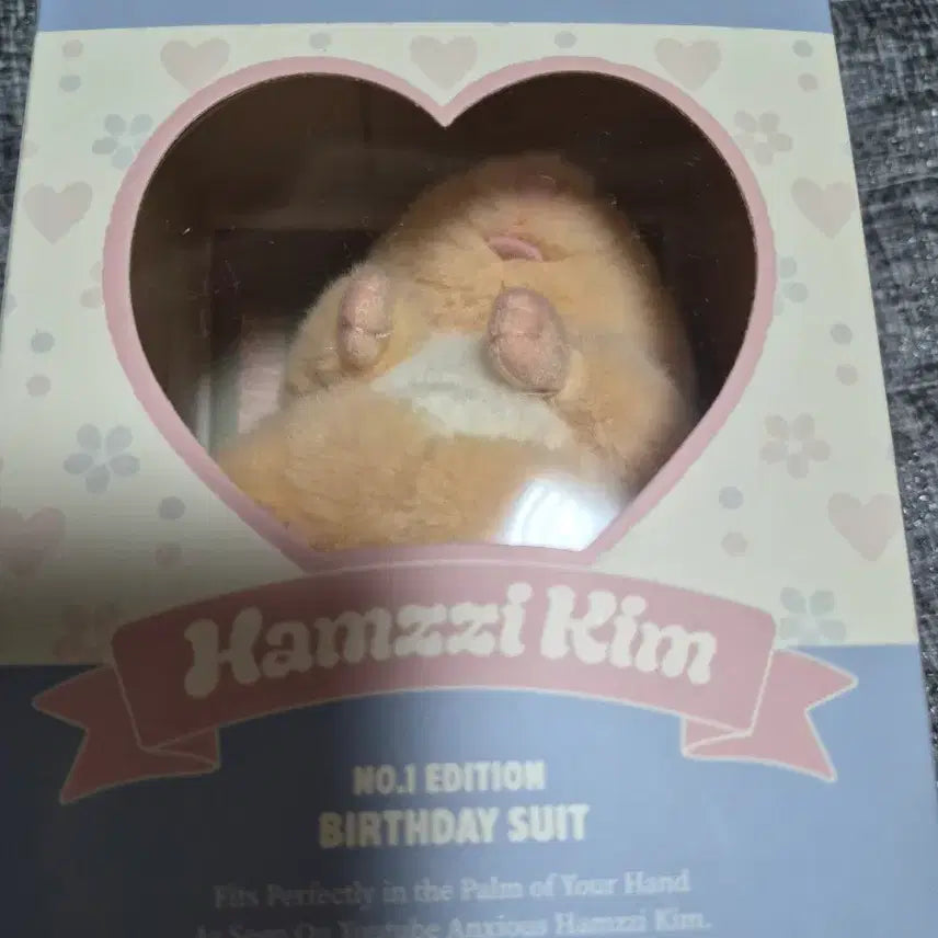 [BUNJANG] Hamzzi Kim Pocket Buddy Birthday Suit Edition Plush Toy / 김햄찌  포켓버디 햄찌김 생일슈트 에디션