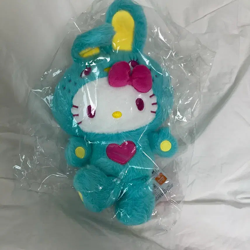 [BUNJANG] Hello Kitty Colorful Bunny Plush Doll / 헬로키티 컬러풀바니 누이