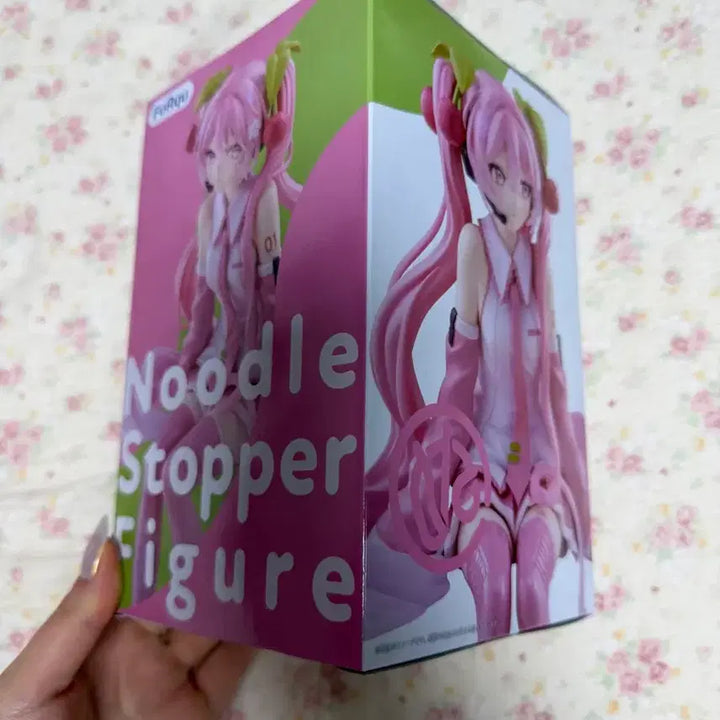 [BUNJANG] Hatsune Miku Sakura Miku 2026 Noodles Stopper Figure (Unsealed) / 현물 (미개봉) 후류 하츠네 미쿠 사쿠라 미쿠 2026 누들스토퍼 피규어