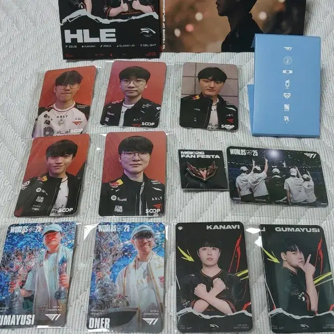 [BUNJANG] MSI League of Legends LoL Fan Festa Limited Photocard Bundle Set / msi 리그오브레전드 롤 팬페스타 한정 포토카드 일괄