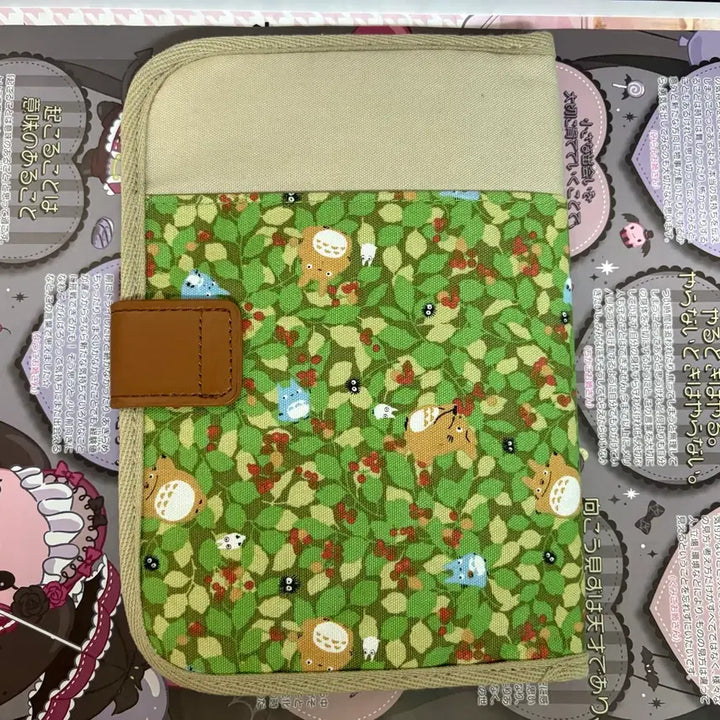 [BUNJANG] Vintage Ghibli Totoro Leaf Pouch / 고전 토토로 나뭇잎 보관파우치(단종 희귀템)