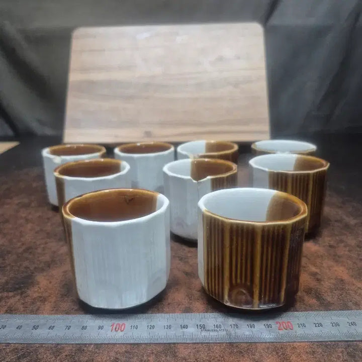 [BUNJANG] 1960-70s Traditional Tea Cup Set (2 Types) / 1960-70년대 물잔 전통 찻잔 2종 세트