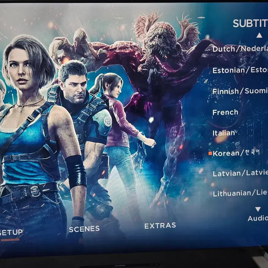 [BUNJANG] Resident Evil: Death Island 4K UHD Blu-ray Steelbook / 레지던트 이블 데스 아일랜드 4K UHD 블루레이
