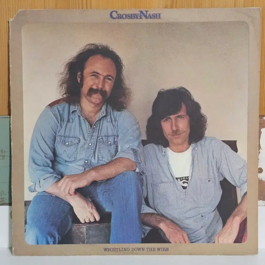 [BUNJANG] Crosby &amp; Nash Whistling Down The Wire LP Vinyl / Crosby &amp; Nash - Whistling Down The Wire LP