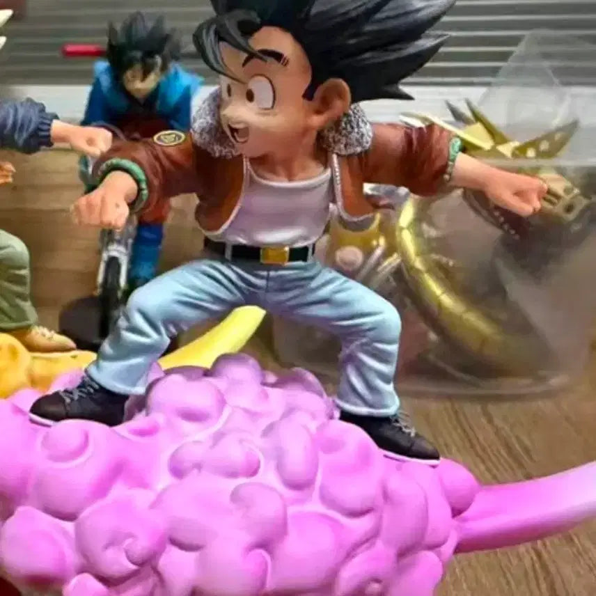 [BUNJANG] League Dragon Ball Goku Nimbus Resin Figure / 드래곤볼 리그사 league 근두운 손오공 레진 월콜 피규어
