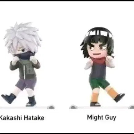 [BUNJANG] Pop Mart Naruto Kakashi &amp; Guy Figures / 나루토 팝마트 피규어 카카시 가이