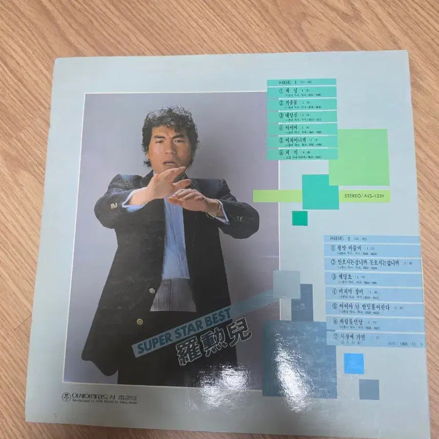 [BUNJANG] Na Hoon-a 1994 Pyong Yang Ajumma SUPER STAR BEST LP Record / 나훈아 평양 아줌마 SUPER STAR BEST LP