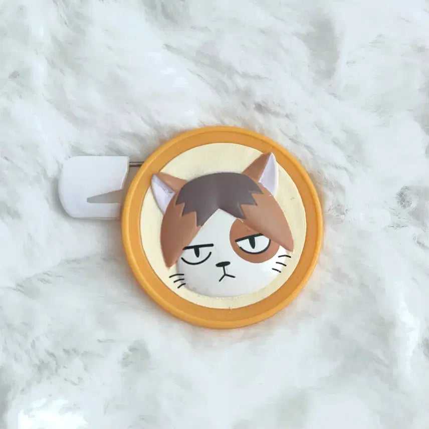 [BUNJANG] Haikyuu!! Kenma Kozume Cat Version Pin Badge / 하이큐 켄마 가챠 핀뱃지 핀버튼 고양이 켄마냥