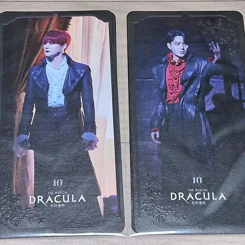 [BUNJANG] Musical Dracula Lyric Card Bundle Set / 24년도 뮤지컬 드라큘라 가사 카드 새상품 일괄 판매