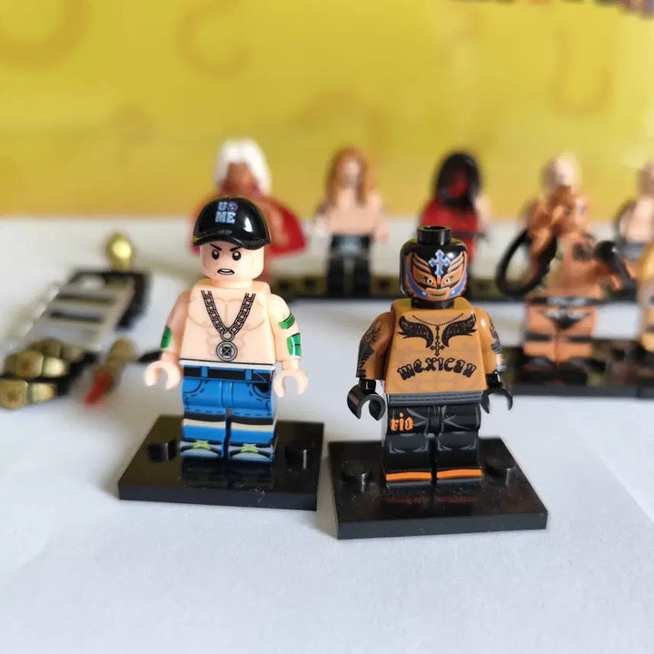 [BUNJANG] WWE Wrestling LEGO Compatible Building Blocks 10-Figure Set / wwe 레슬링 레고 10종