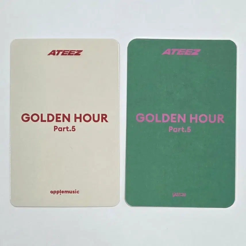 [BUNJANG] ATEEZ Seonghwa Part 5 Yes24 Apple Music Lucky Draw Photocard / ATEEZ 에이티즈 성화 part.5 yes24 애플뮤직 특전 포카 포토카드