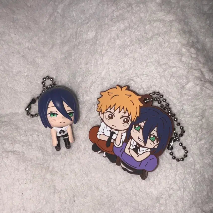 [BUNJANG] Chainsaw Man France Rubber Strap Bundle / 체인소맨 레제 대롱가챠 러버스트랩 일괄양도