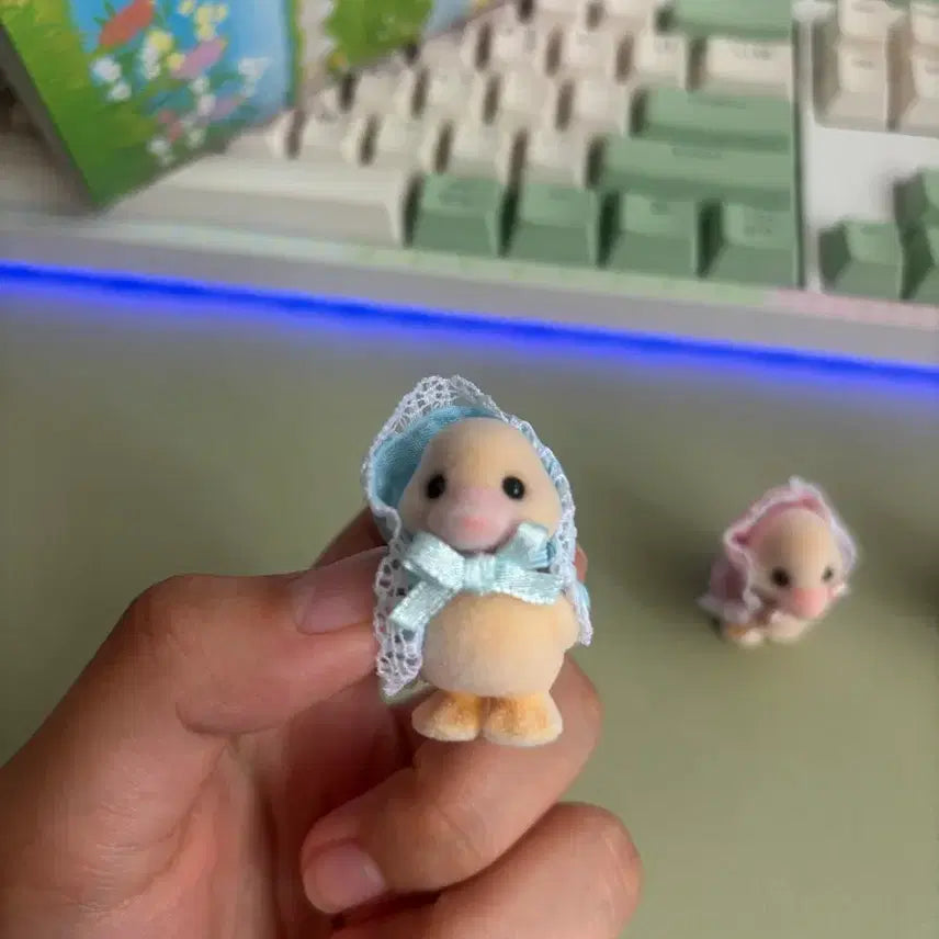 [BUNJANG] Sylvanian Families Baby Duck (Sky Blue) / 실바니안 아기오리 (하늘색)