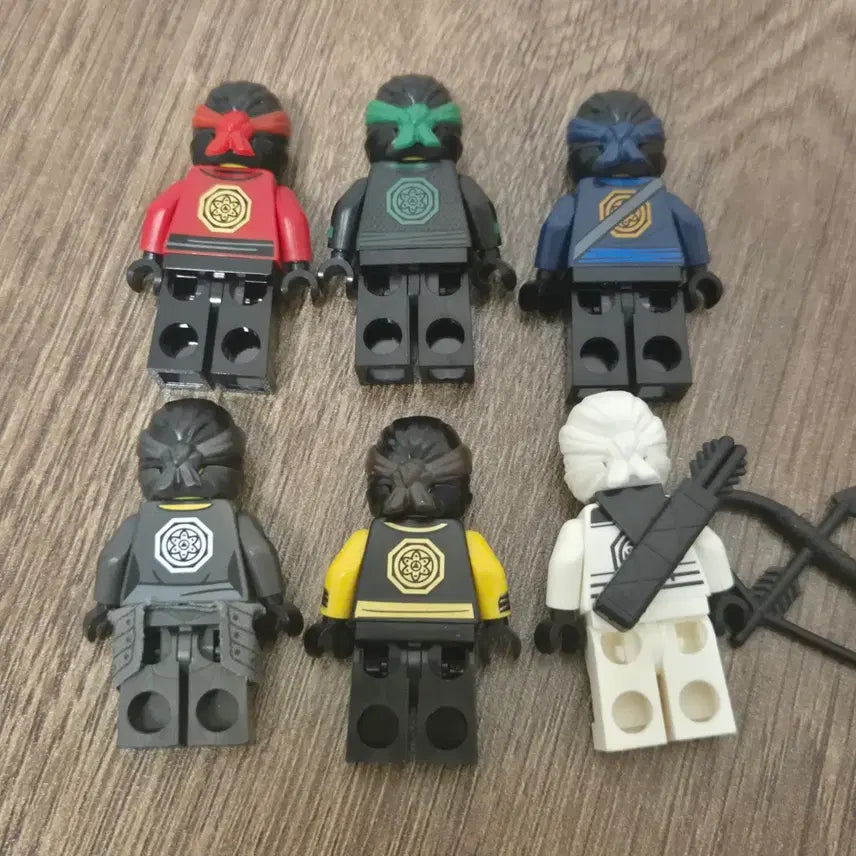[BUNJANG] LEGO Ninjago Movie Minifigure 6-Figure Set / 레고 닌자고 무비 미니피규어 6종 세트