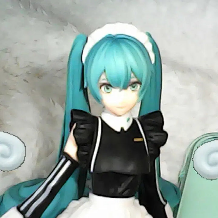 [BUNJANG] FuRyu Hatsune Miku Sporty Maid Noodles Stopper Figure / 하츠네 미쿠 후류 스포티 메이드 누들스토퍼 양도해요