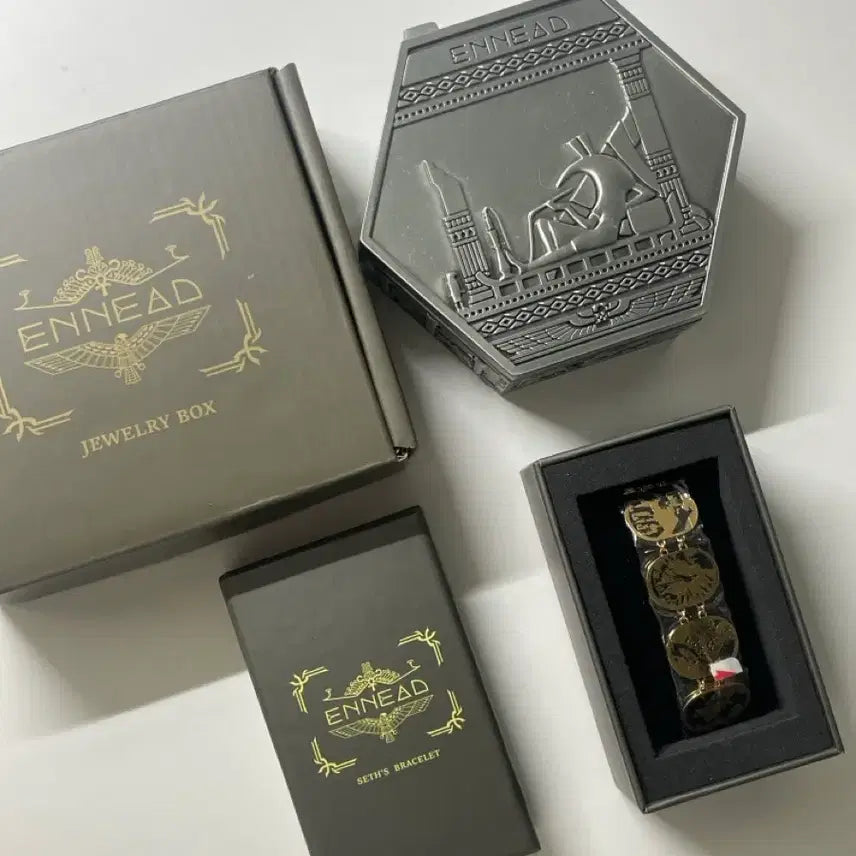 [BUNJANG] Ennead Jewel Box Bracelet Set / 엔네아드 보석함 팔찌 세트