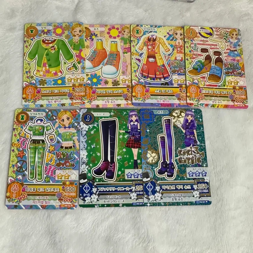 [BUNJANG] Aikatsu! Cards Bundle Set - Hina &amp; Rila / 아이엠스타 카드 일괄 희나 리라