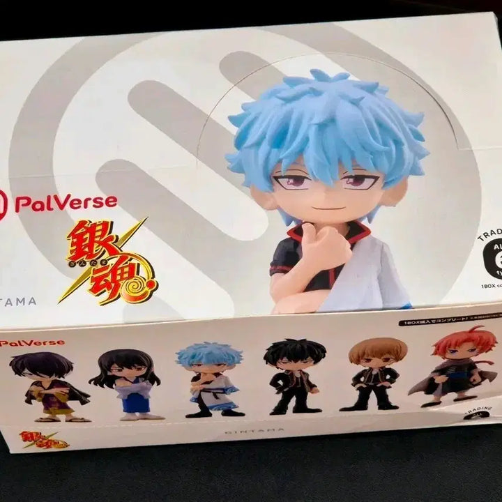 [BUNJANG] Gintama Male Characters 6-Figure Set (Sealed Box) / (미개봉 새상품 6개 확정 BOX) 은혼 남캐 팔버스 긴토키 히지카타 소고 카츠라 신스케 카무이 6종 세트