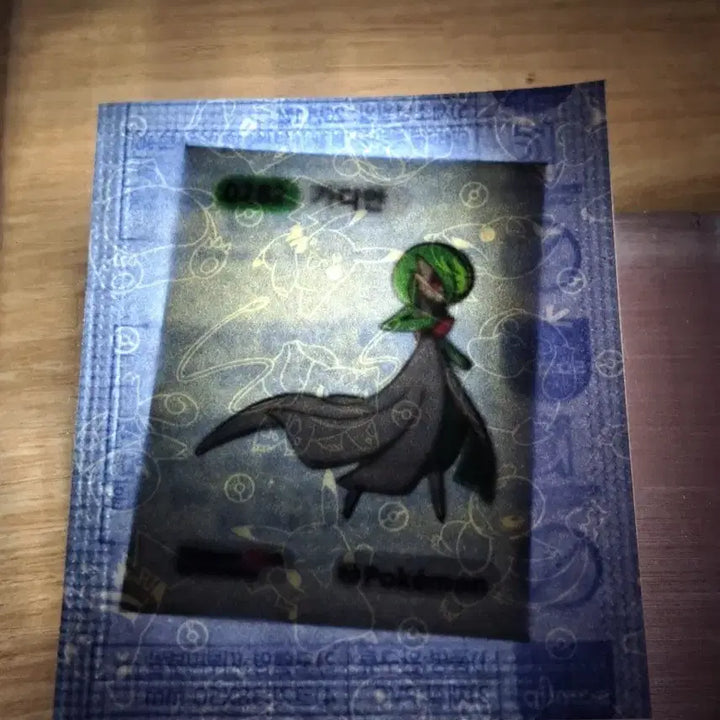 [BUNJANG] Pokemon 30th Anniversary Gardevoir Ttibu Seal Mint Condition / 포켓몬 30주년 가디안 띠부씰 미개봉 소장용 S급