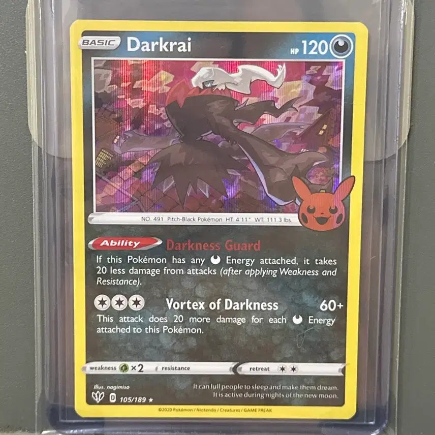 [BUNJANG] Pokemon Card Darkrai Holo Halloween 2022 / [북미] 포켓몬카드 다크라이 홀로 할로윈 2022 판매