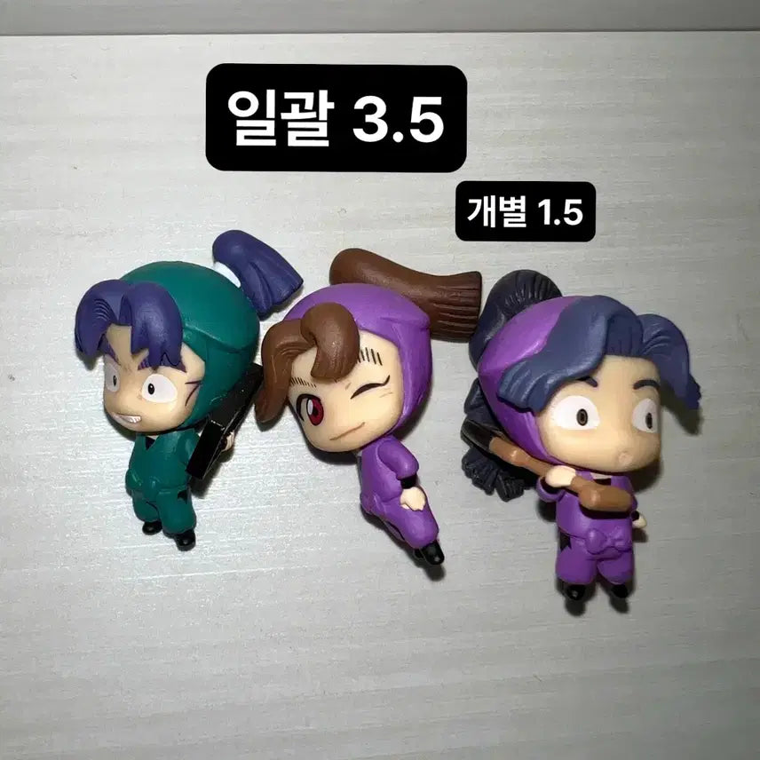 [BUNJANG] Nintama Rantaro Karakore Figure Monjiro Mikieemon Ayabe / 닌타마 란타로 카라코레 피규어 몬지로 미키에몬 아야베