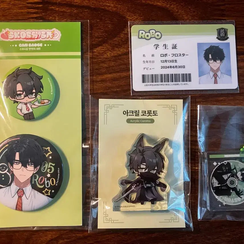 [BUNJANG] Scozyzism RoboProster Merchandise Bundle Set / 스코시즘 로보프로스터 굿즈 일괄