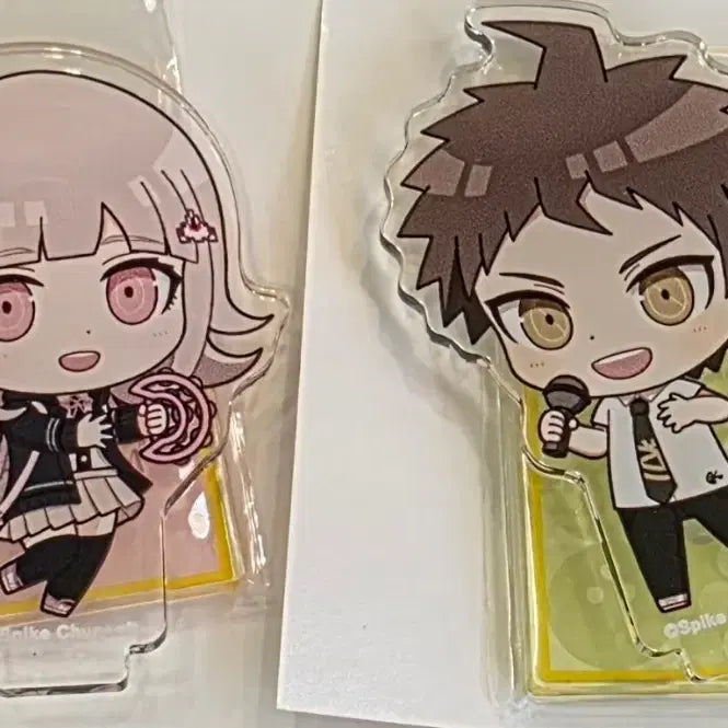 [BUNJANG] Danganronpa Danganronpa: Another Episode Nanami Chiaki &amp; Hinata Hajime Acrylic Stand Bundle Set / 단간론파 슈단 슈퍼단간론파 라운드원 SD 나나미 치아키 히나타 하지메 아크릴 스탠드 일괄