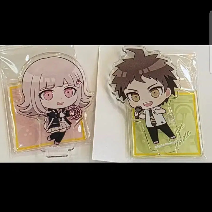 [BUNJANG] Danganronpa Danganronpa: Another Episode Nanami Chiaki &amp; Hinata Hajime Acrylic Stand Bundle Set / 단간론파 슈단 슈퍼단간론파 라운드원 SD 나나미 치아키 히나타 하지메 아크릴 스탠드 일괄