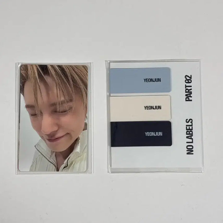 [BUNJANG] TXT Yeonjun Part 2 Album Pre-order Special Set Photocard Bundle / 연준 파트2 앨범 예판 특전 세트(포카3+북마크1) No Labels Part: 02 투바투 TXT