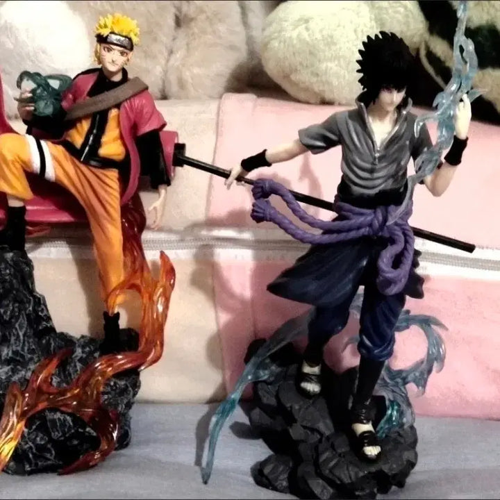 [BUNJANG] Naruto &amp; Sasuke Effect Figure Set / 나루토 피규어 세트 (나루토, 사스케)