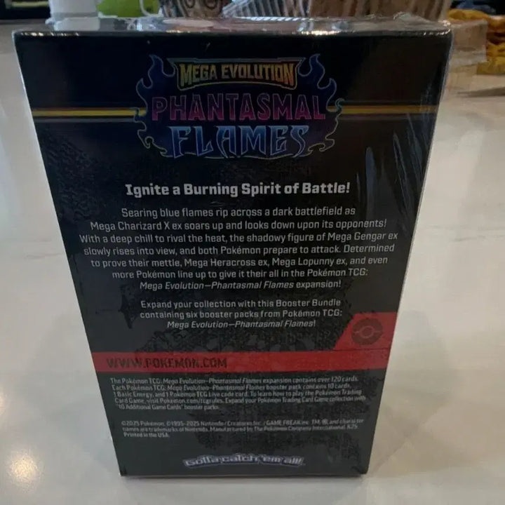 [BUNJANG] Pokemon TCG North America Fantasmal Flames Booster Bundle (Sealed) / 포켓몬스터 북미판 판타즈멀 플래임즈 부스터 번들