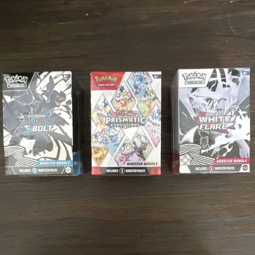 [BUNJANG] Pokemon TCG North America Black &amp; White Terastal Festa EX Booster Bundle / 포켓몬스터 북미판 블랙&amp;화이트 테라스탈 페스타 ex 부스터 번들