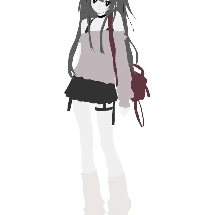 [BUNJANG] Unframed Full Body Character Illustration Commission / 무테 1인 커미션