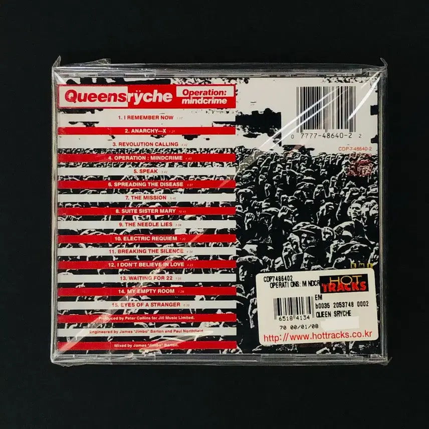 [BUNJANG] Queensrÿche Operation: Mindcrime CD (Sealed) / [CD미개봉] 퀸스라이크 (Queensryche) / Operation: Mindcrime