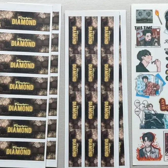 [BUNJANG] SEVENTEEN MV Masking Tape &amp; Stickers / 세븐틴 뮤비 마스킹테이프 마테 아타카 스티커