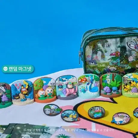 [BUNJANG] Pokemon Store Jeju Edition Random Magnet Collection / 포켓몬 스토어 제주 에디션 랜덤 마그넷 컬렉션