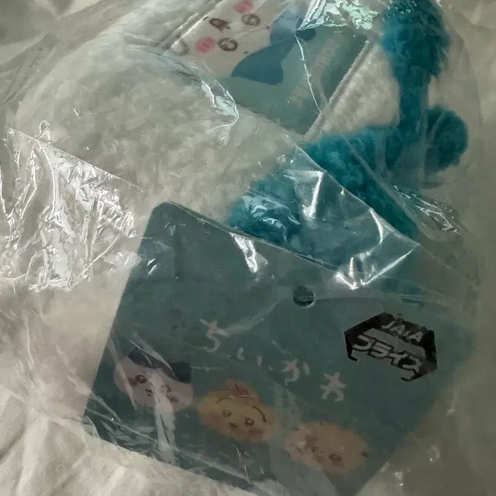 [BUNJANG] Chiikawa Sherpa Pouch with Keychain / 일본새상품 치이카와 뽀글이재질 파우치 키링포함 택보유 새상품