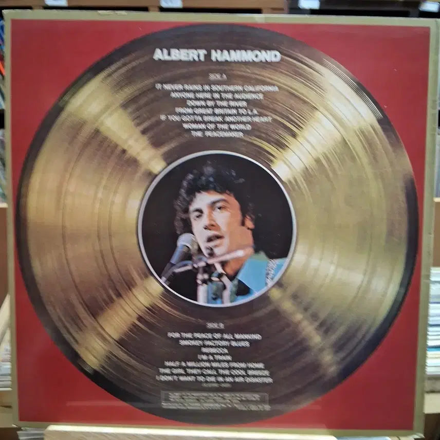[BUNJANG] Albert Hammond NEW GOLD DISC LP / 소장가치 알버트 해먼드 NEW GOLD DISC LP 할인